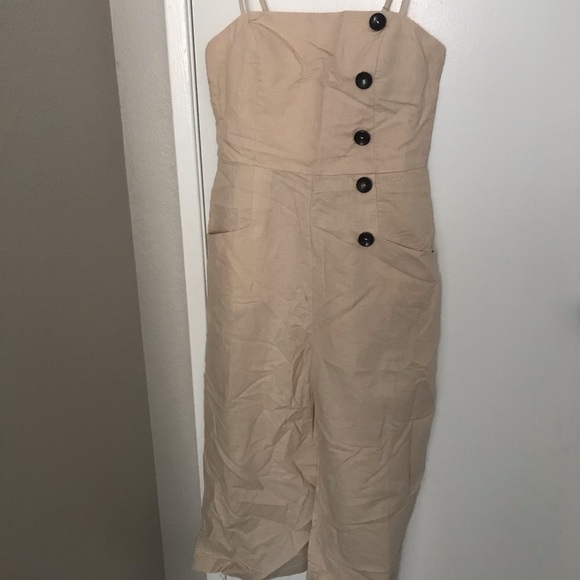 Forever 21 Linen Jumpsuit! (brand new!) - Picture 2 of 6